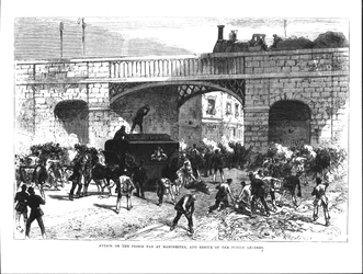 Angreppet på fångtransporten i Manchester och fritagningen av fenianledarna Allan, Larkin och O